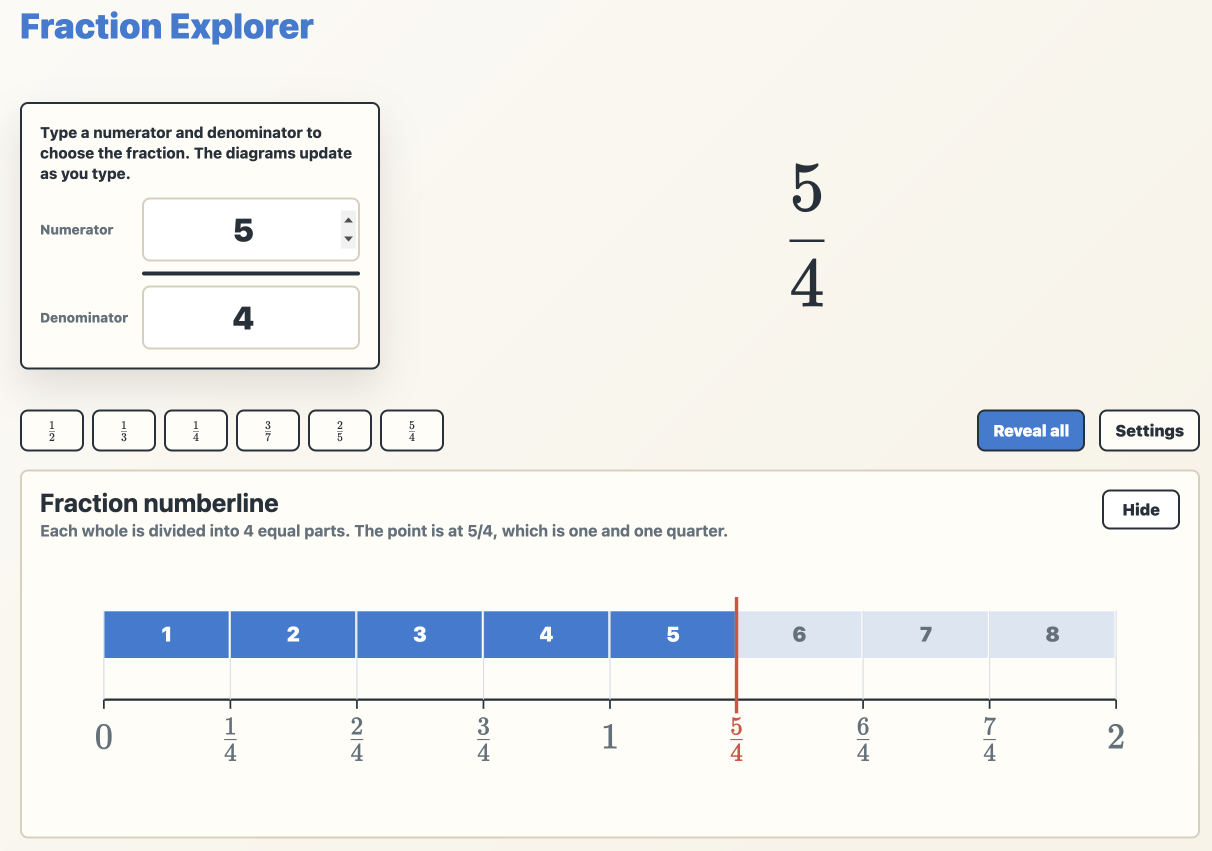 fractionexplorer